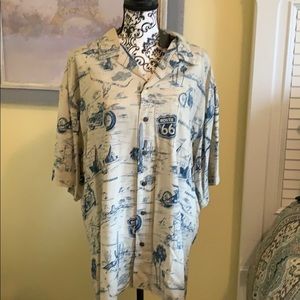 Harley Davidson Aloha Hawaiian Shirt